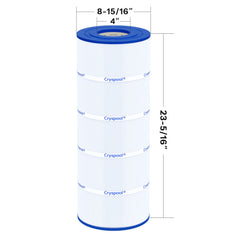 Cryspool CP-08055 Pool Filter Cartridge top opening