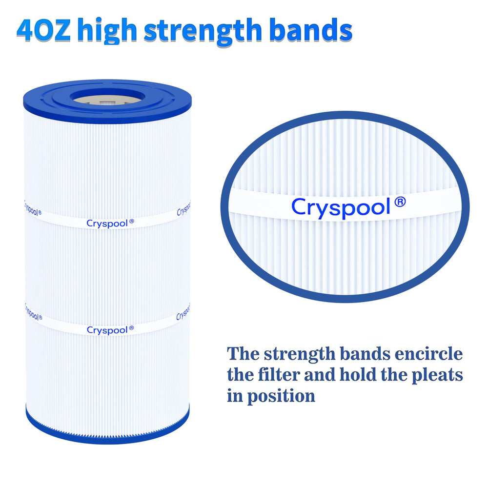 Cryspool Pool Filter Cartridge in a pool setting