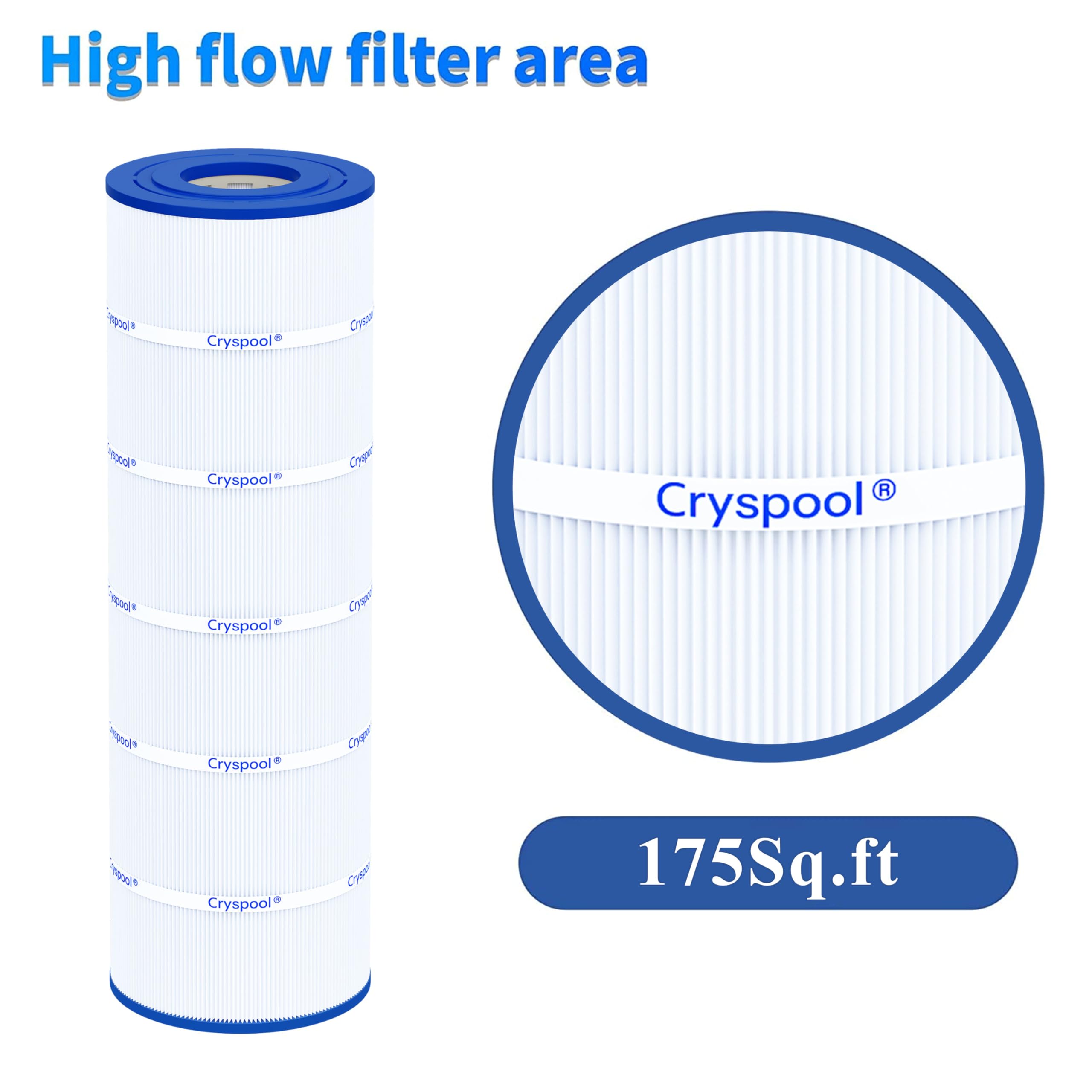 Cryspool Pool Filter Cartridge in cleaning process