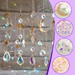 Crystal pendants and charms from Worgree Sun Catcher Kit