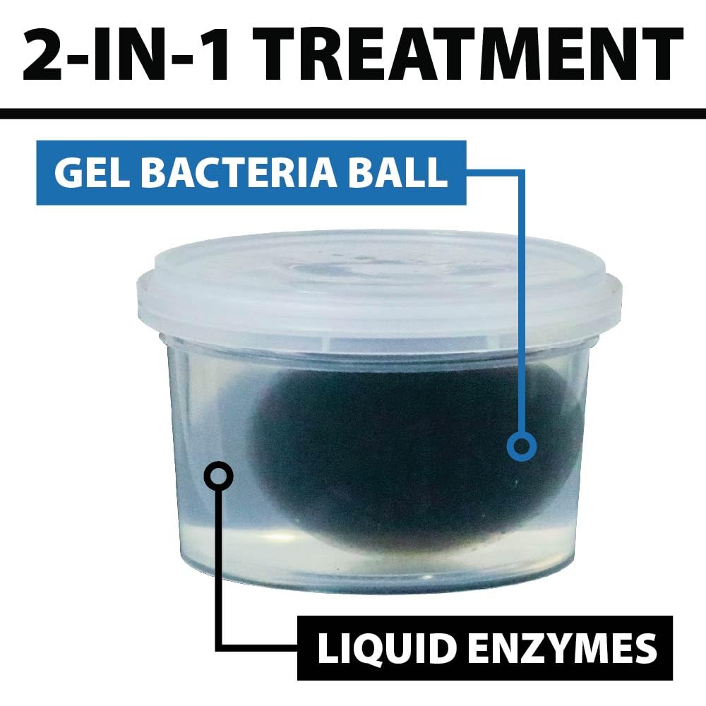 CrystalClear PondShock Ball in garden setting