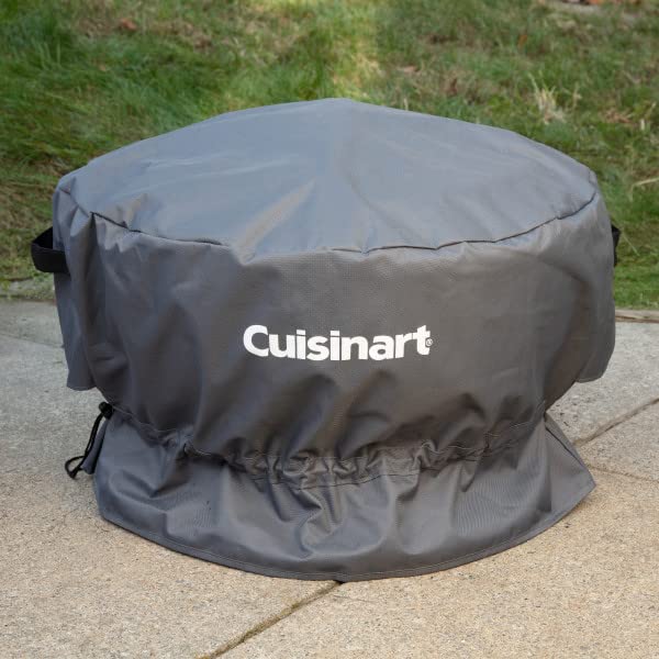 Cuisinart CHC-801 Fire Pit Cover folded and ready for storage