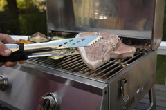 Cuisinart grill tongs featuring durable stainless steel construction