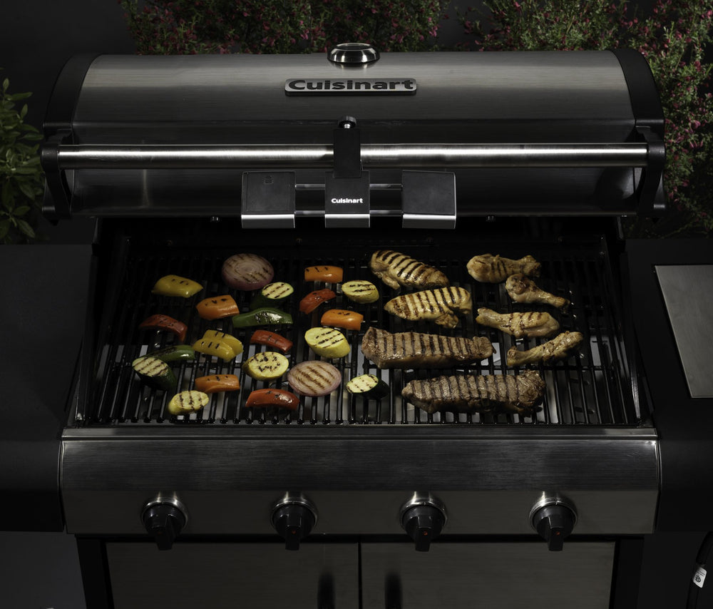 Cuisinart Grilluminate LED Grill Light with batteries compartment open