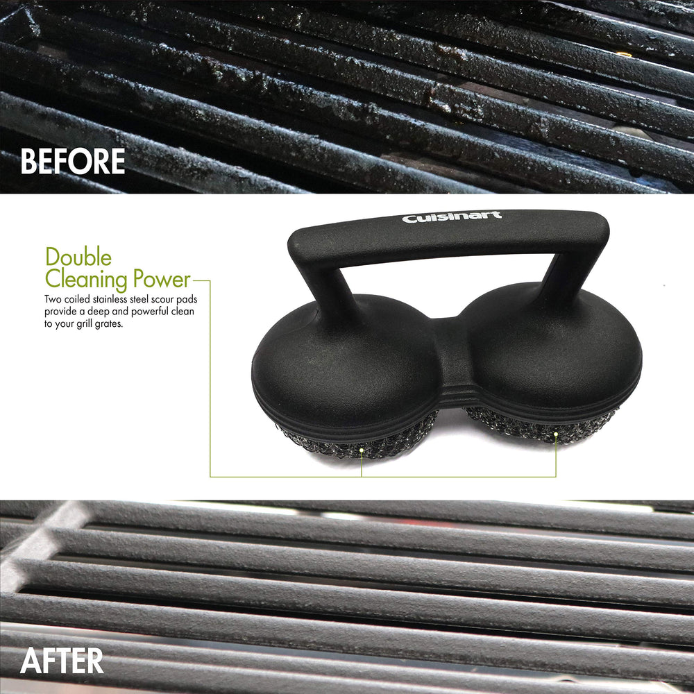 Cuisinart Power Scour Grill Brush handle design for better grip