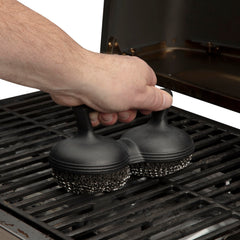 Cuisinart Power Scour Grill Brush side view showing durable plastic casing