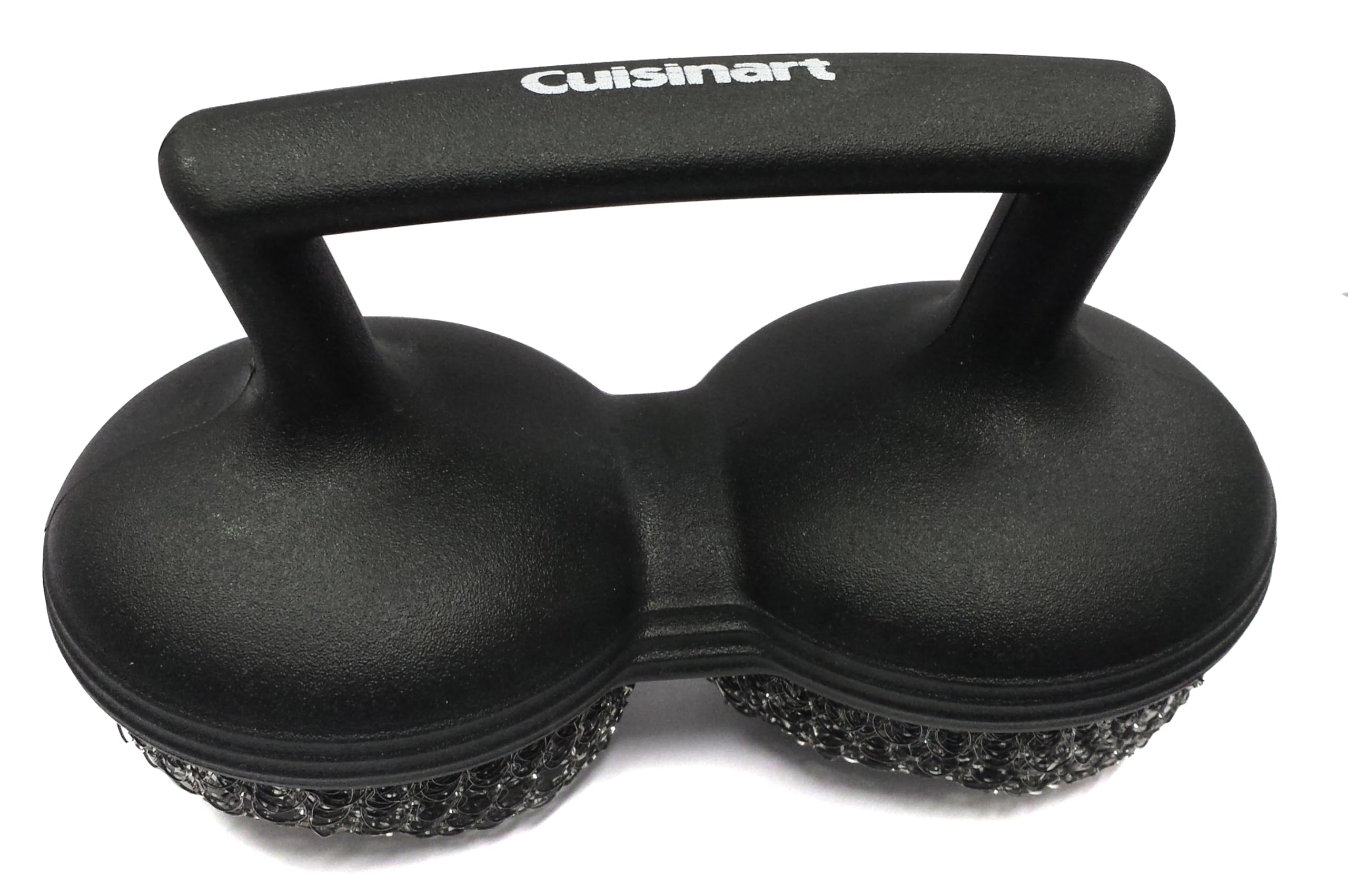 Cuisinart Power Scour Grill Brush with stainless steel pads front view