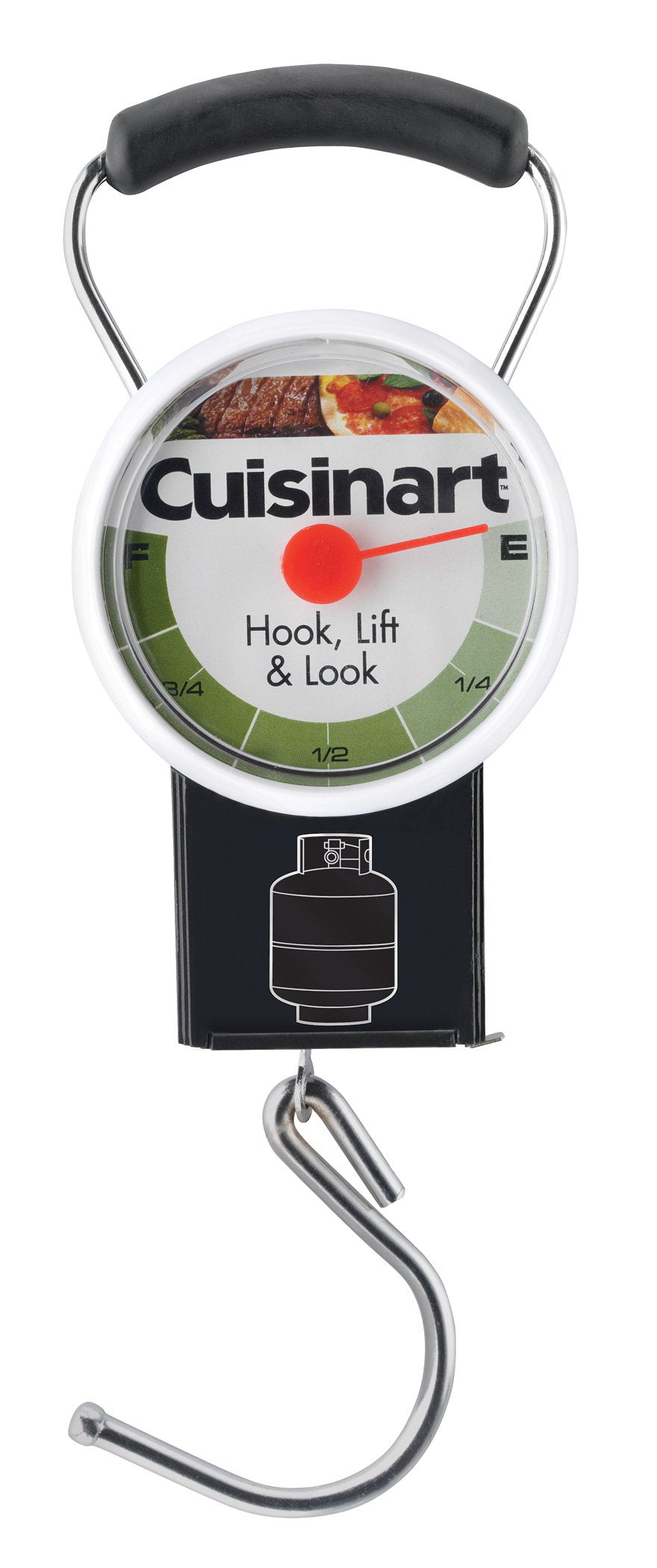Cuisinart Propane Tank Gauge front view with rubberized handle
