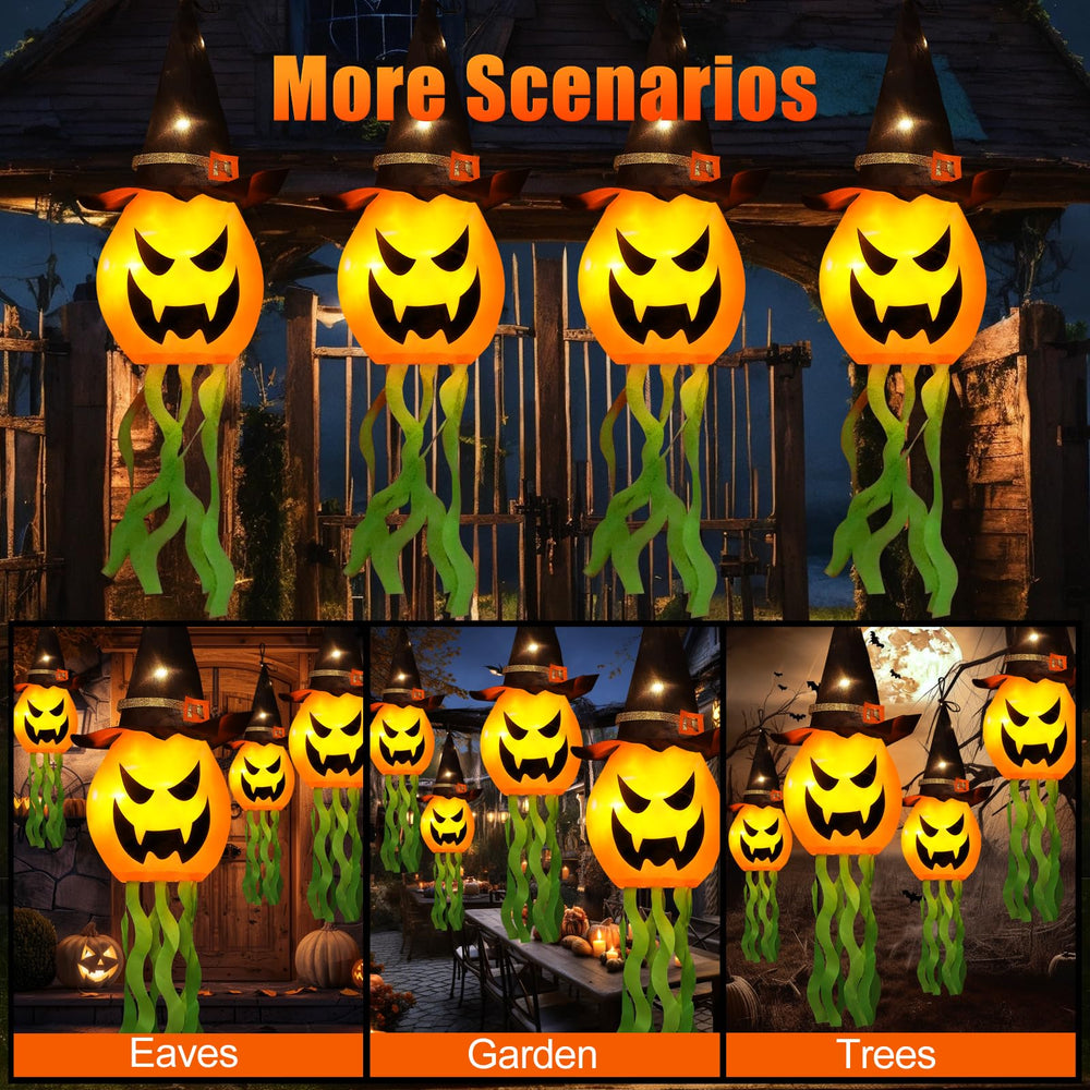 Cuorung Halloween decorations displayed at a party