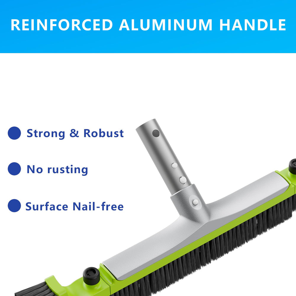 Curved edge design of Sepetrel pool brush head