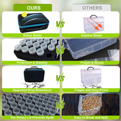 Curved-tip tweezer included with ERFEI seed storage kit