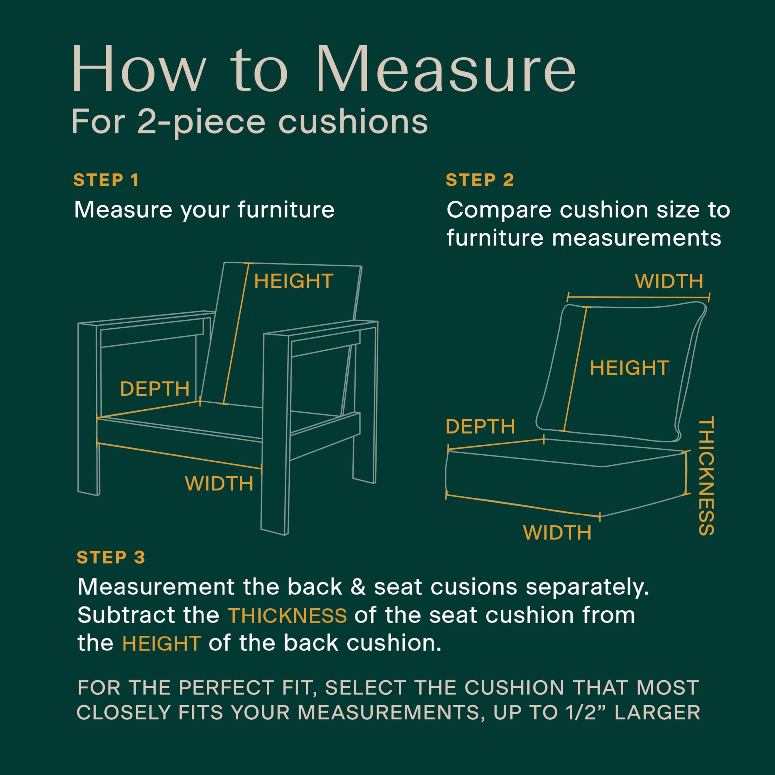 Cushion in use on a deck chair with outdoor plants