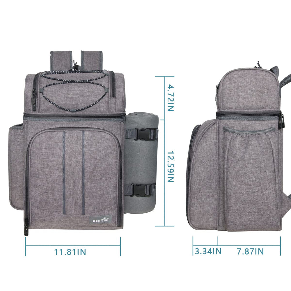 Cutlery set included with Hap Tim Picnic Basket Backpack