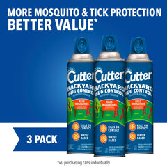 Cutter Backyard Bug Control Fogger 3-pack, side view