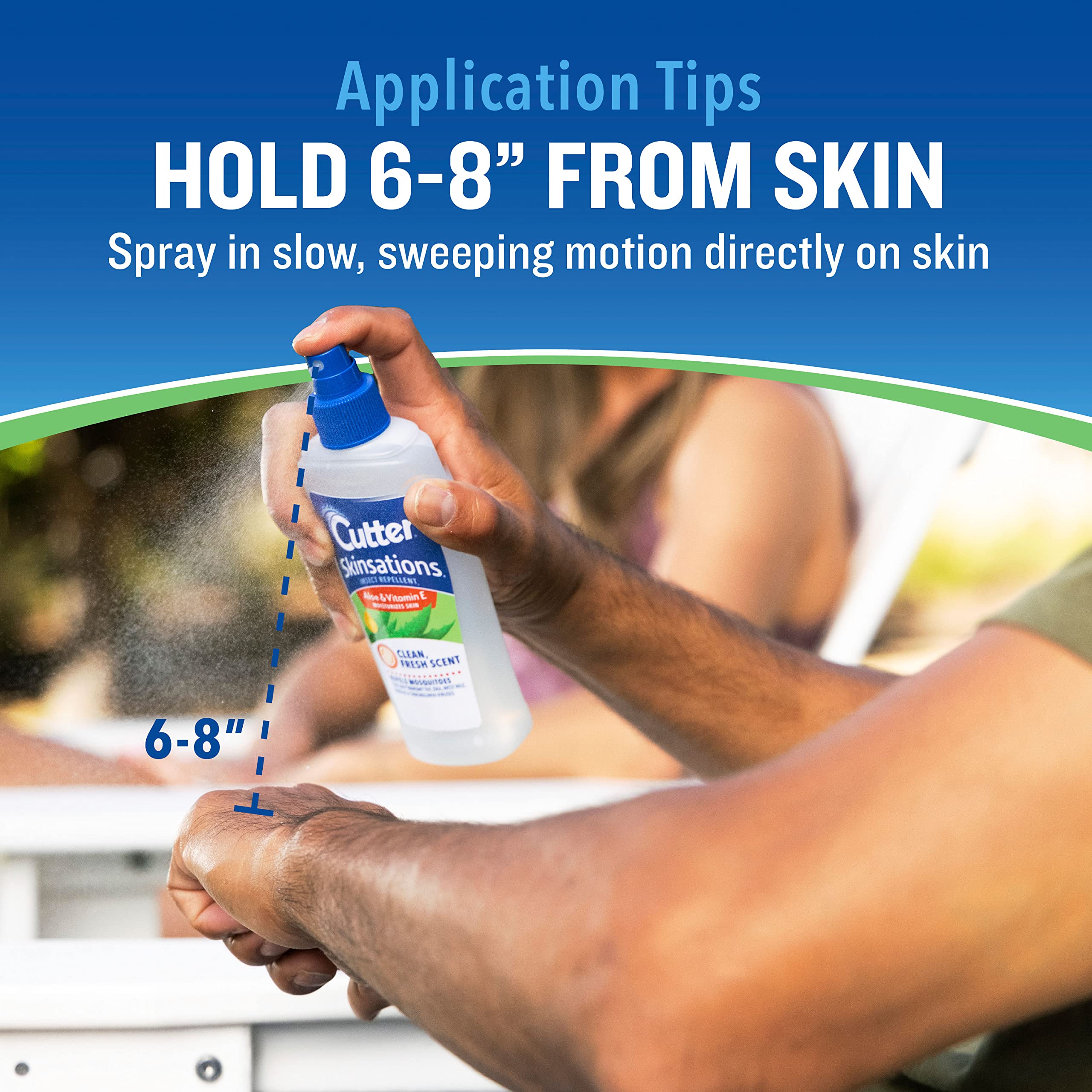 Cutter Skinsations Insect Repellent 12 pack display