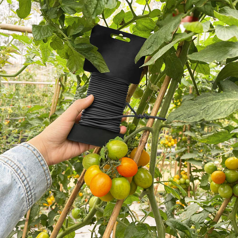 Cutting Tenn Well garden wire ties to desired lengths