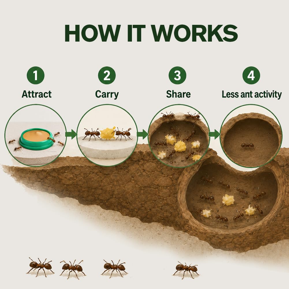 CVKDGJD Ant Away repellent used in outdoor setting