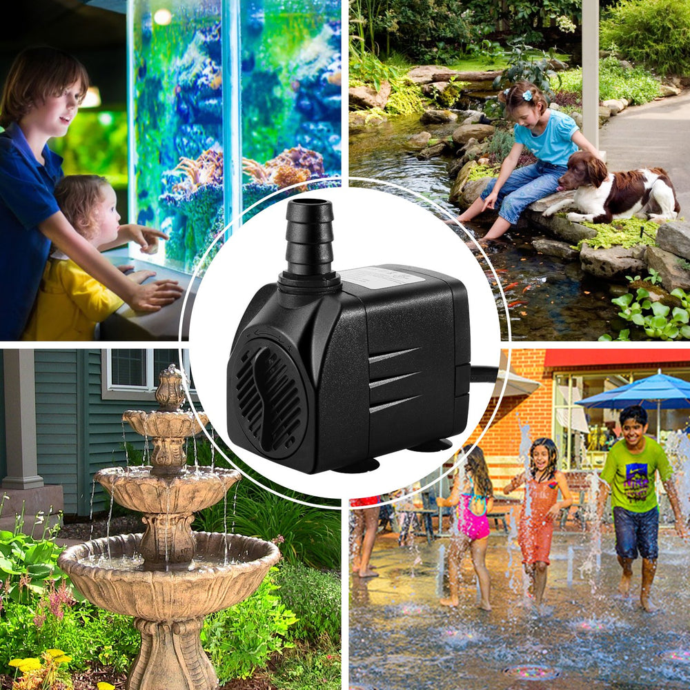 CWKJTOP fountain pump packaging and contents