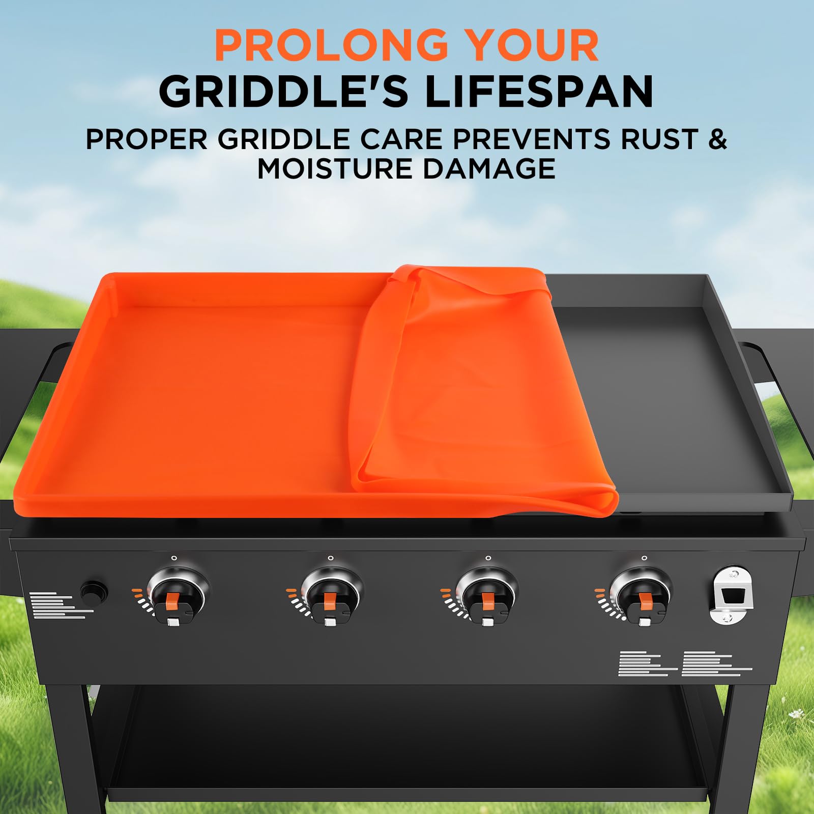 Cxesp 36" Silicone Griddle Mat with packaging