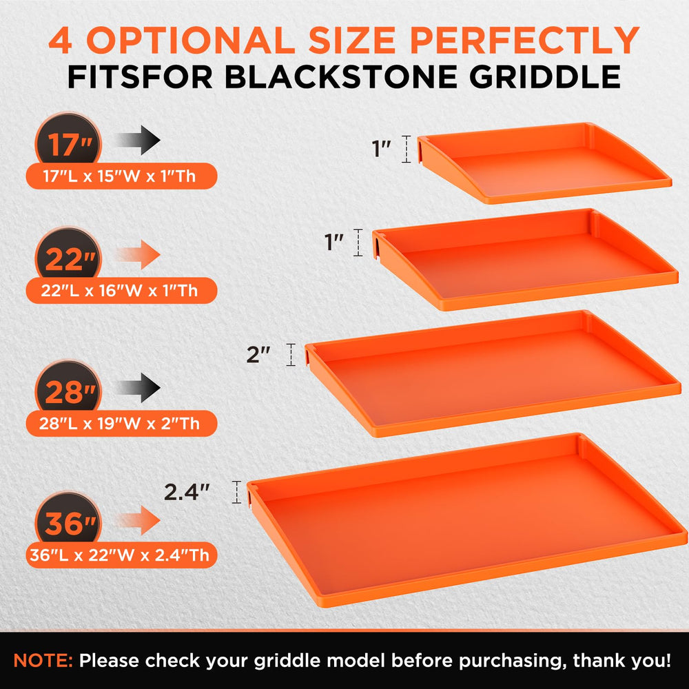 Cxesp silicone griddle mat in use on a Blackstone grill