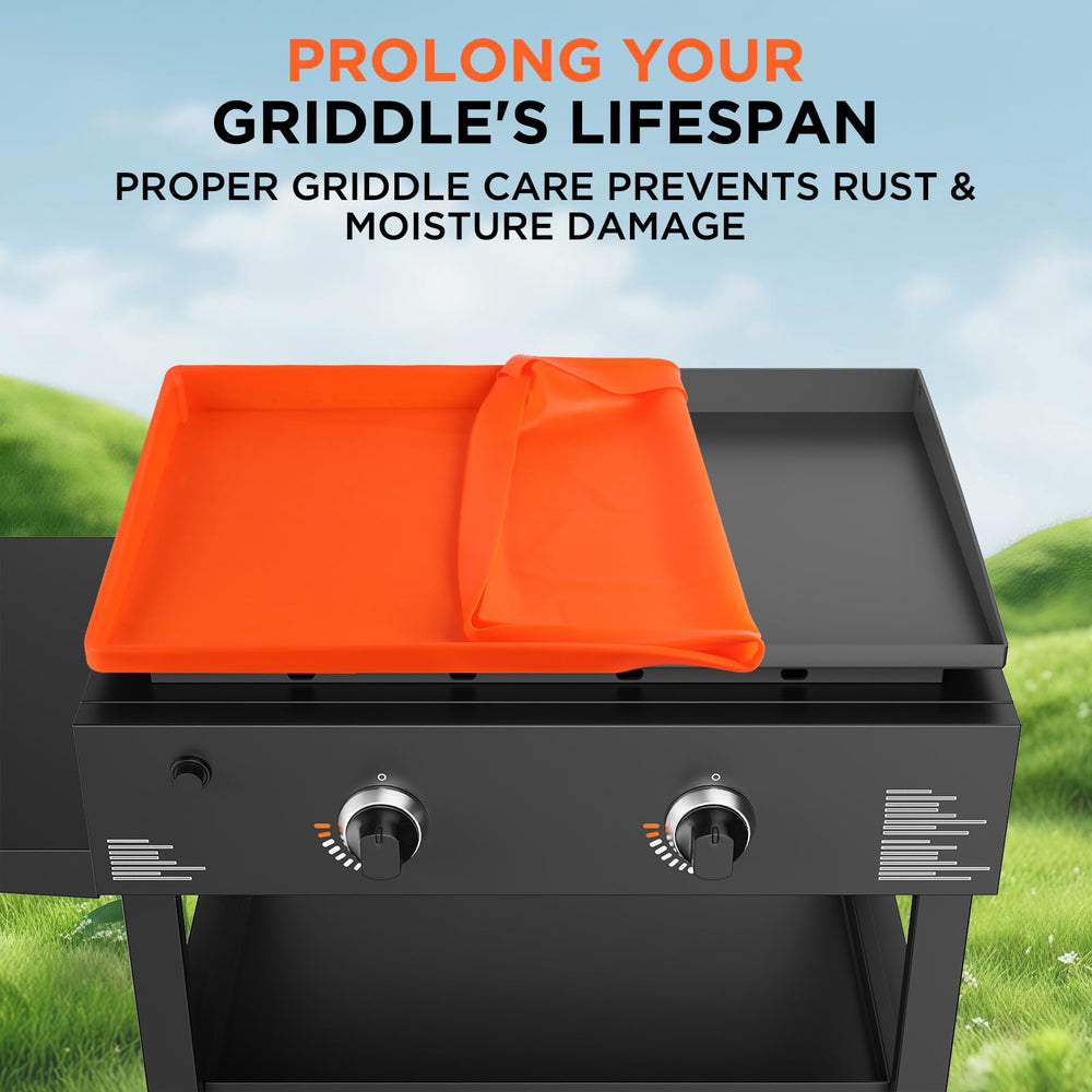 Cxesp silicone griddle mat packaging with product details