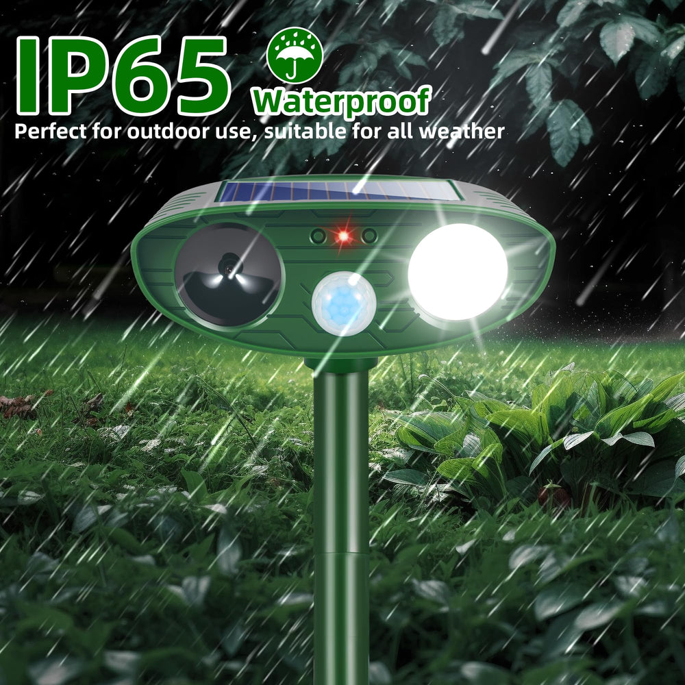 CXIENAOY green animal repellent device in garden