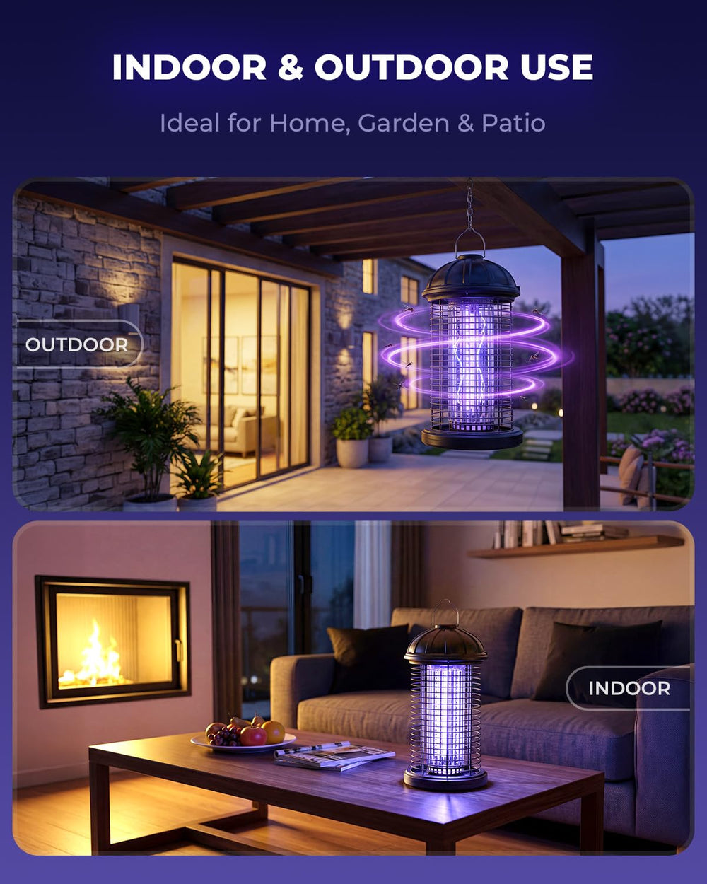 CXRUY Bug Zapper packaging on display