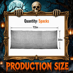 Cyantor Halloween decorations with creepy cloth hanging