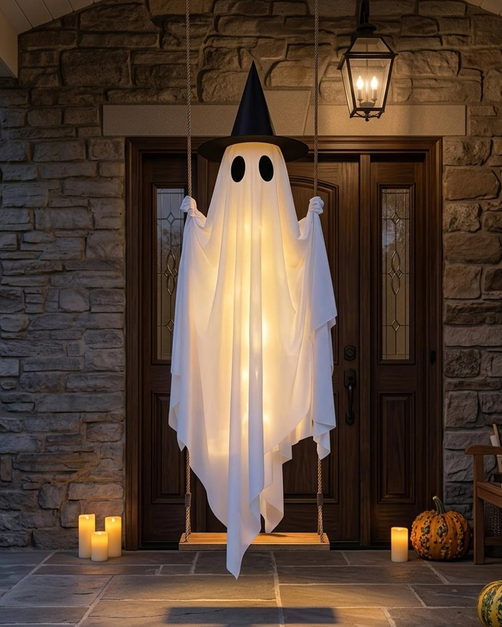 CYSKXYI 5FT Halloween ghost packed for storage