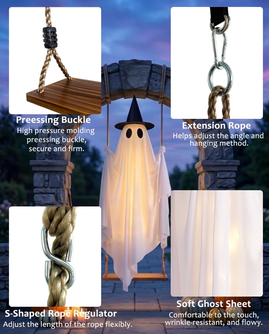 CYSKXYI ghost fabric billowing in the wind