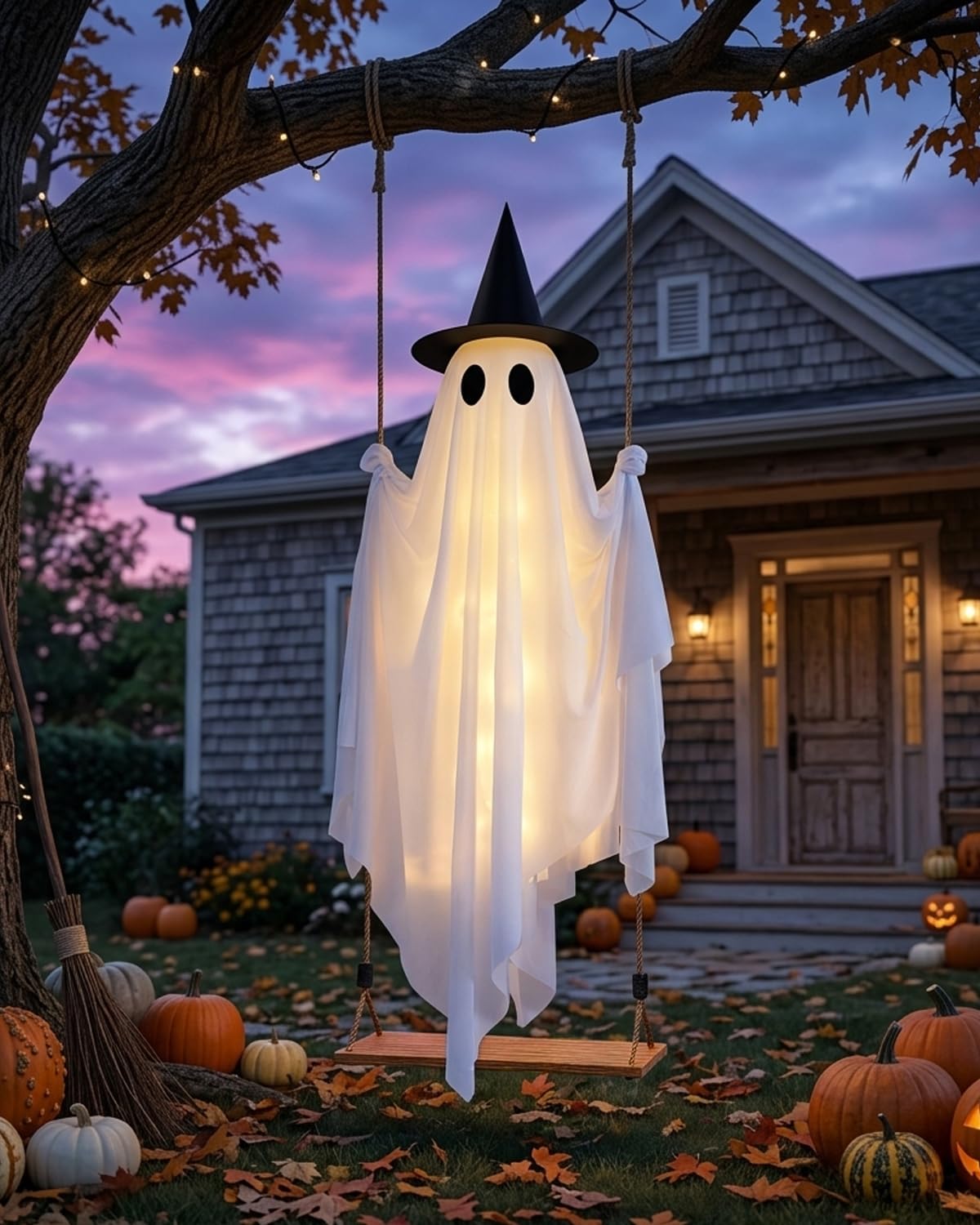 CYSKXYI ghost swing showing 8 light modes remote control