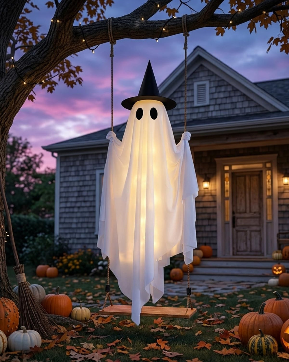 CYSKXYI ghost swing showing 8 light modes remote control