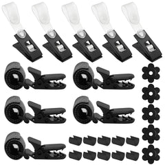 CYUXING 25Pcs Garden Flag Stoppers and Clips Kit packaging view
