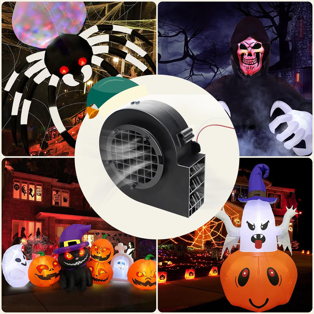 CYXG inflatable fan in outdoor setup