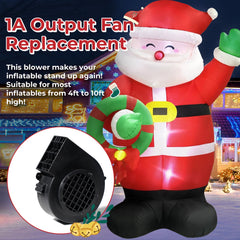 CYXG inflatable fan with specifications label