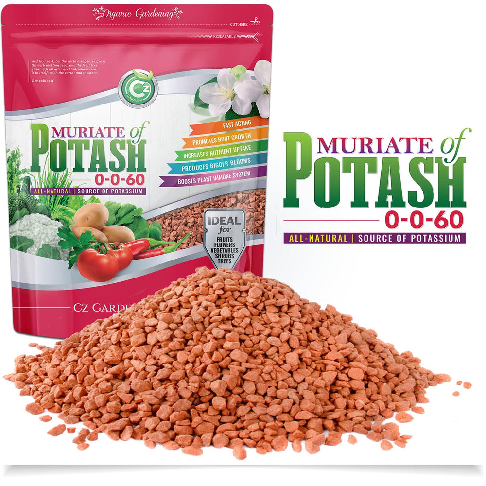 Cz Garden Muriate of Potash 5LB fertilizer front view