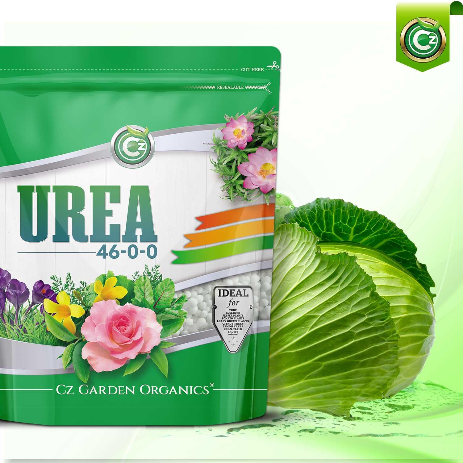 Cz Garden Urea Fertilizer application on garden soil