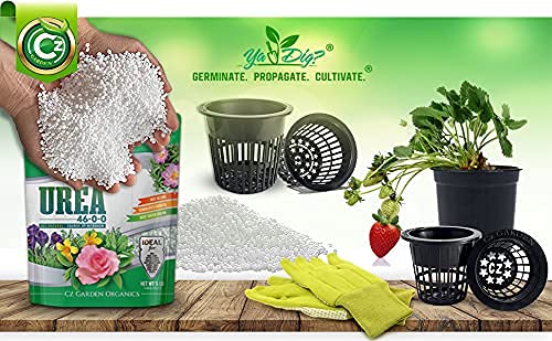 Cz Garden Urea Fertilizer bag with resealable feature