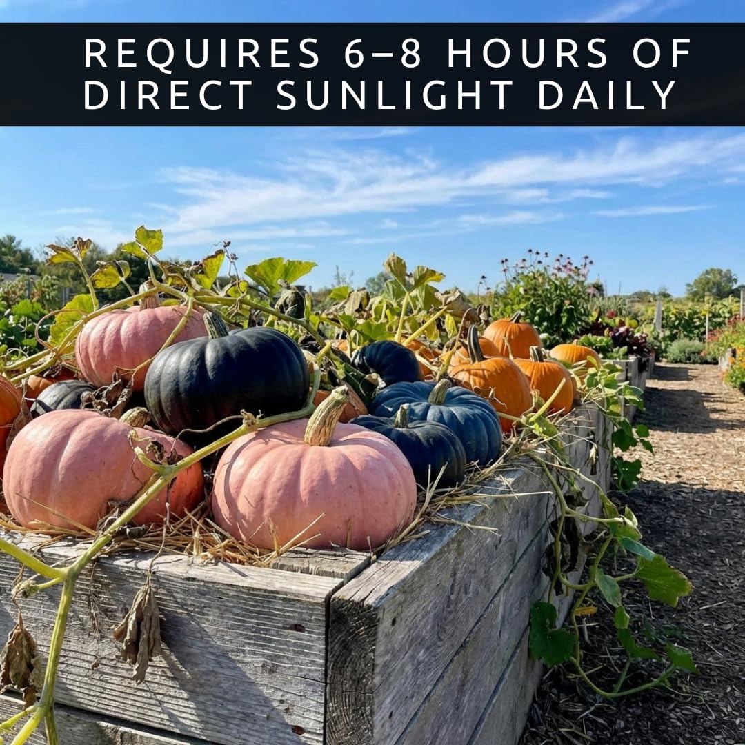 CZ Grain Pumpkin Patch Seeding Kit with 20 seeds displayed