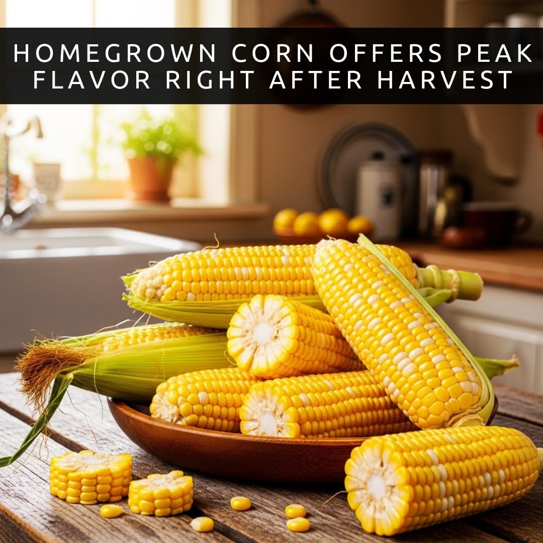 CZ Grain sweet corn seeds in hand