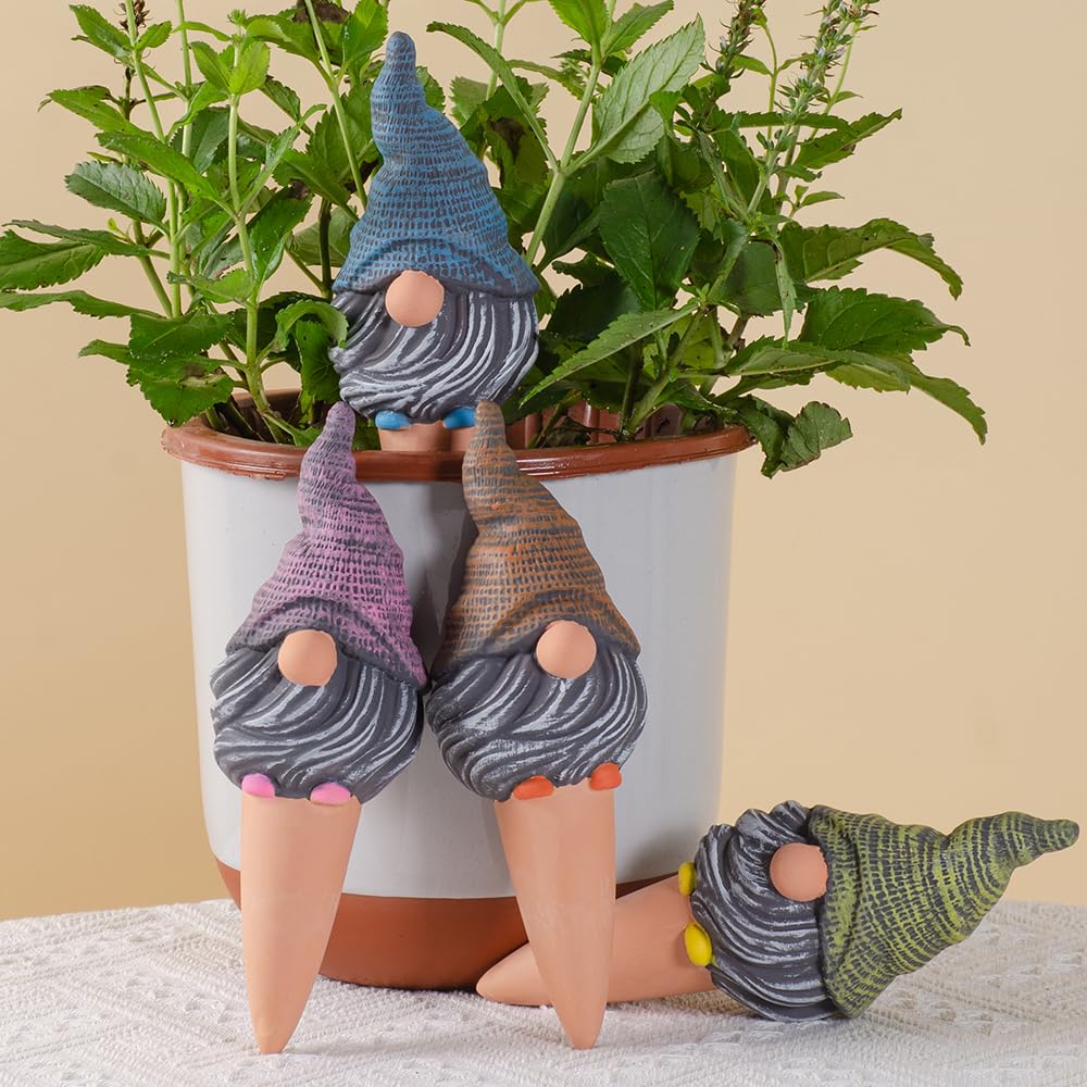 CZWL&HG Terracotta Watering Spike front view, 5.5 inches long
