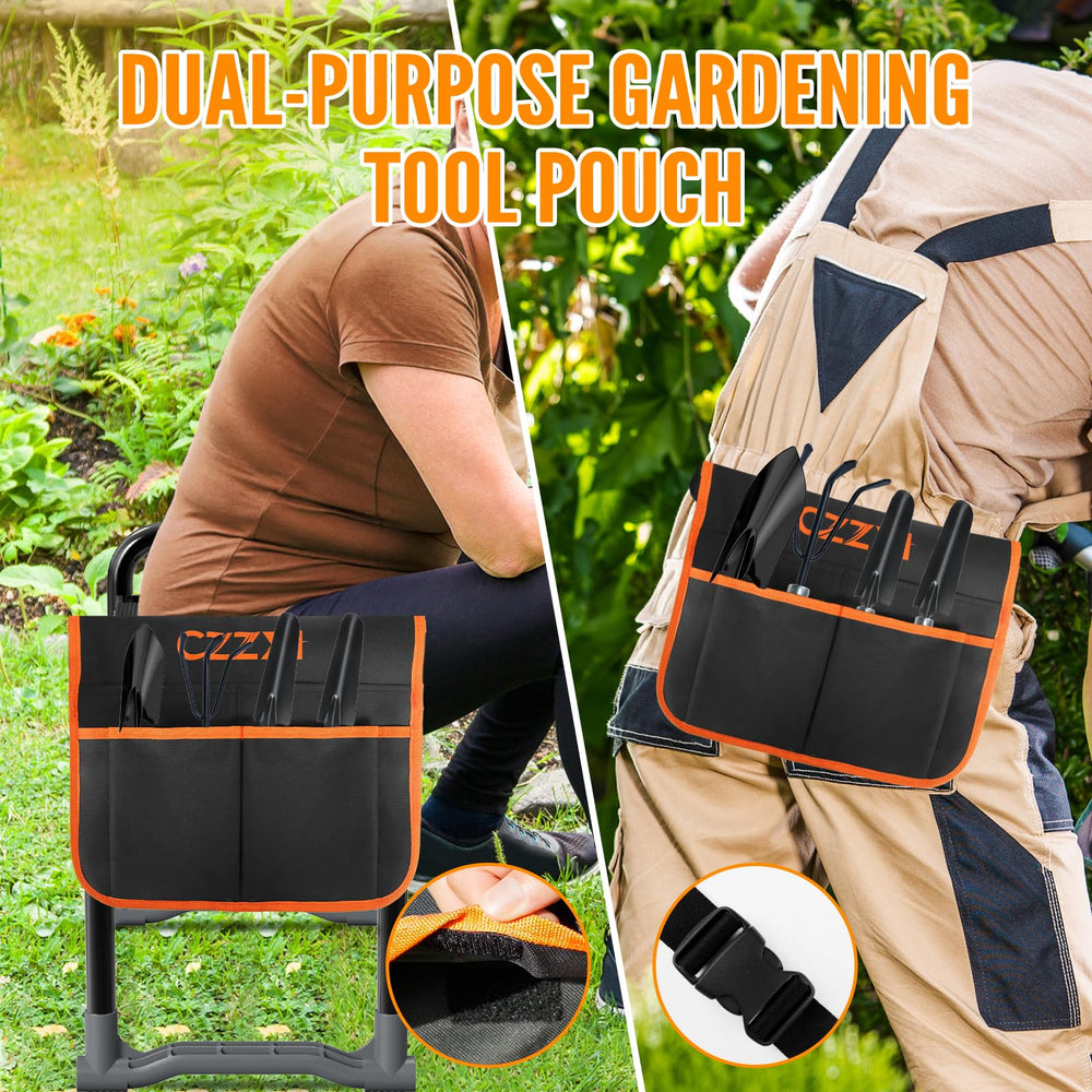CZZXI Garden Kneeler and Seat kneeling height illustration