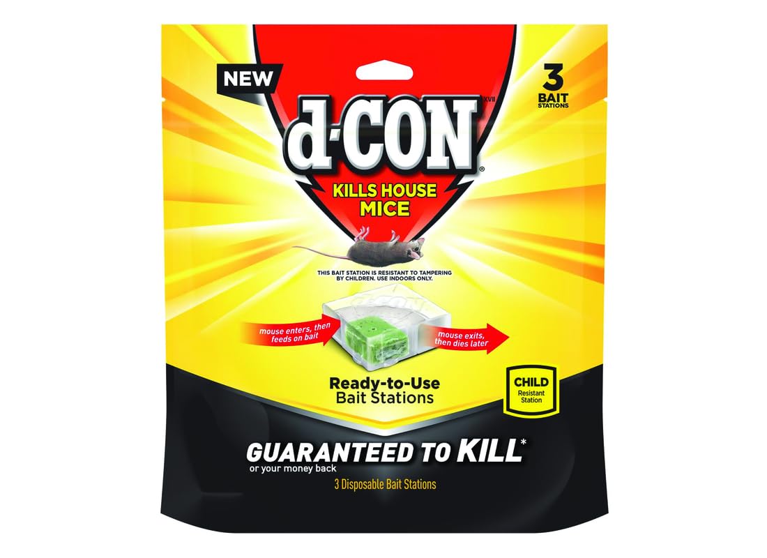 d-Con Corner Fit Mouse Bait Station side view