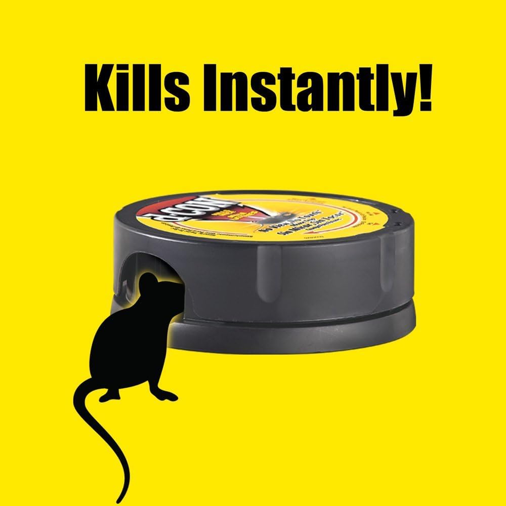 d-Con Mouse Trap side view with bait compartment