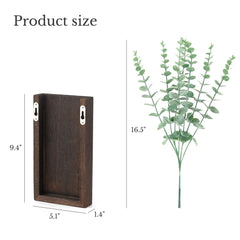 Dahey Wall Planter Vase with mounting hardware included