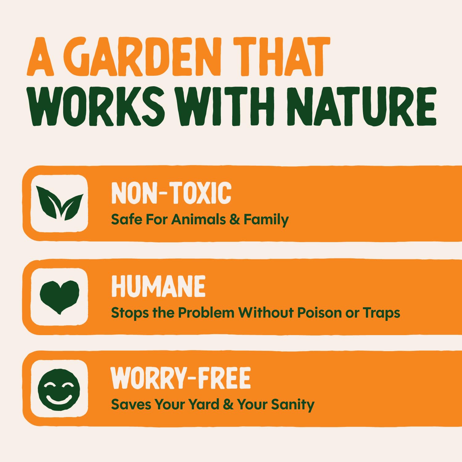 Dalen Deer-X netting cut to custom length for garden