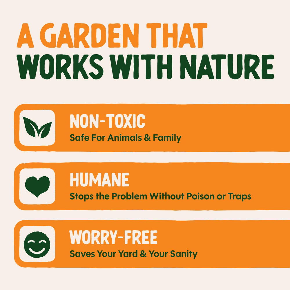 Dalen Deer-X netting cut to custom length for garden