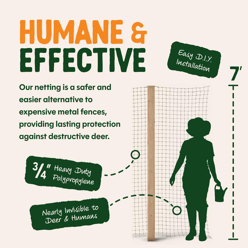 Dalen Deer-X netting packaging with specifications
