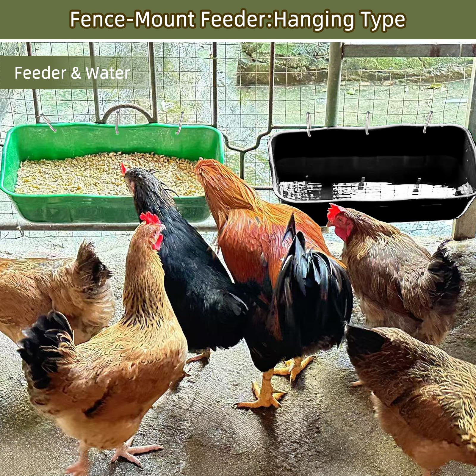 DallerSoode Hanging Goat Feeder side view