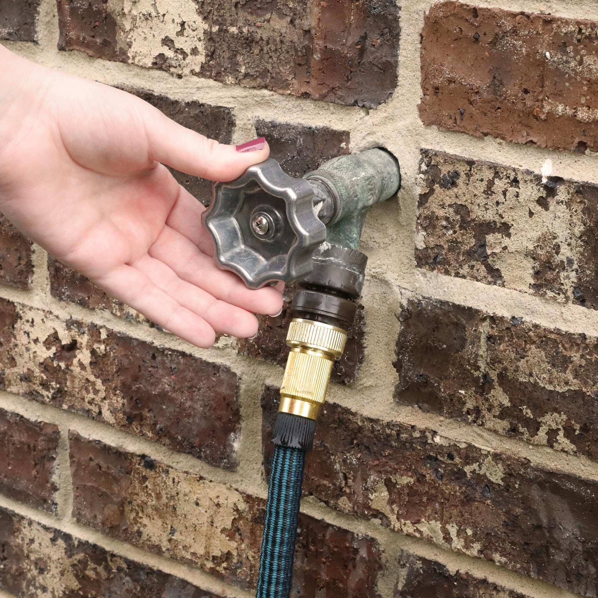 Danco Outdoor Faucet Handle package with screws and adapters